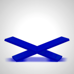 A Bookstand (Solid Blue)