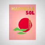 Marbella Sol - Stylish Modern Bookcase for Living Room